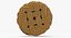 Christmas Chocolate Biscuit 03 3D model