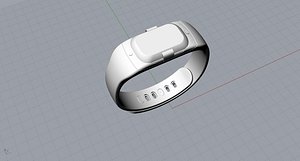 Original older smartband 3D Model design
