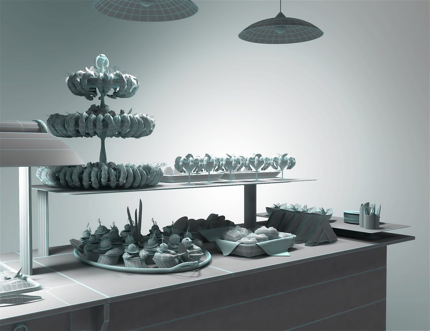 3d 3ds Seafood Buffet