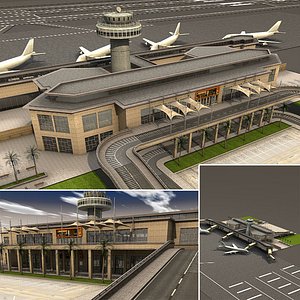 Small Airport scene