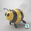 Cartoon Bee 3D model