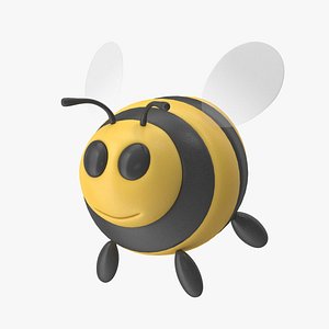 Cartoon Bee 3D model