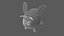 Cartoon Bee 3D model
