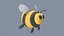 Cartoon Bee 3D model