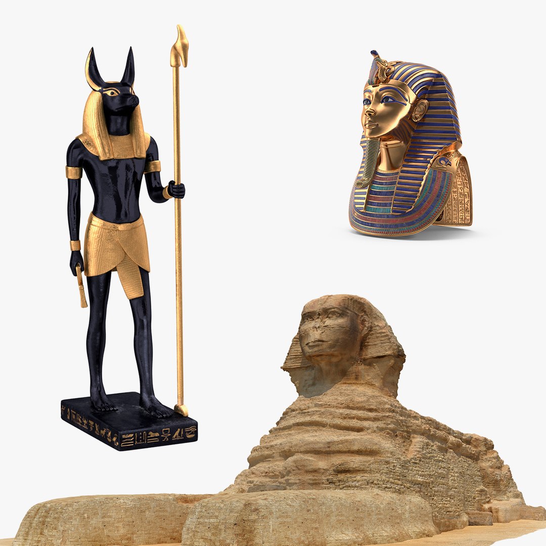 Egypt Collection 3D model preview