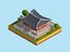 Cartoon Lowpoly Deoksugung Palace Landmark
