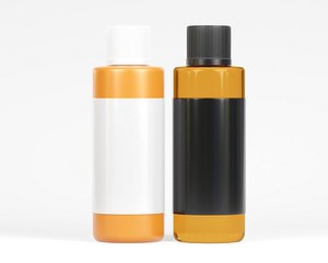 Cosmetic bottle 3d model