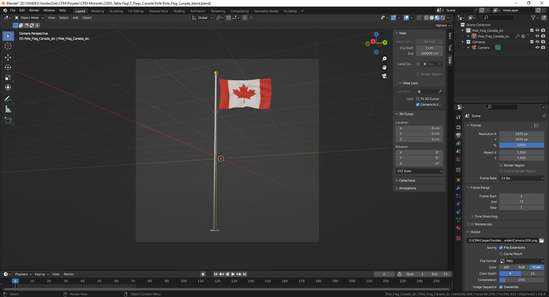 Pole Flag Canada 3D model https://p.turbosquid.com/ts-thumb/0Q/eOqPFL/fo/20240209_215734/png/1707766215/1920x1080/fit_q87/72bca1fc6c0dfabdf3a56d127f3b87bebac7d05c/20240209_215734.jpg