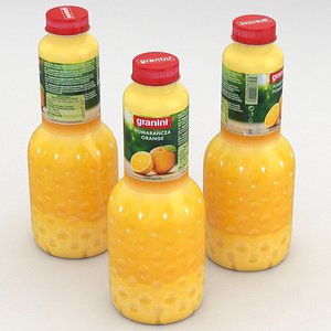bottle juice 3D model