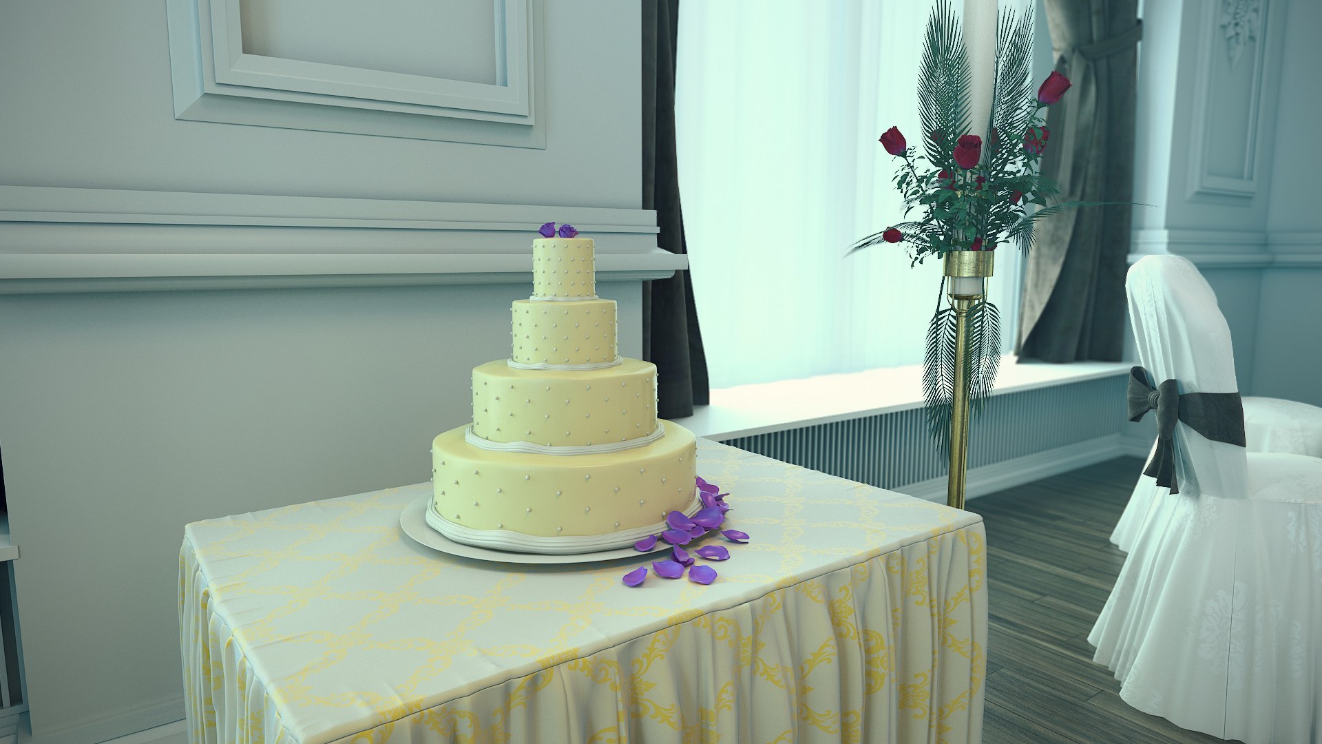 3D Ballroom Interior | 1146762 | TurboSquid