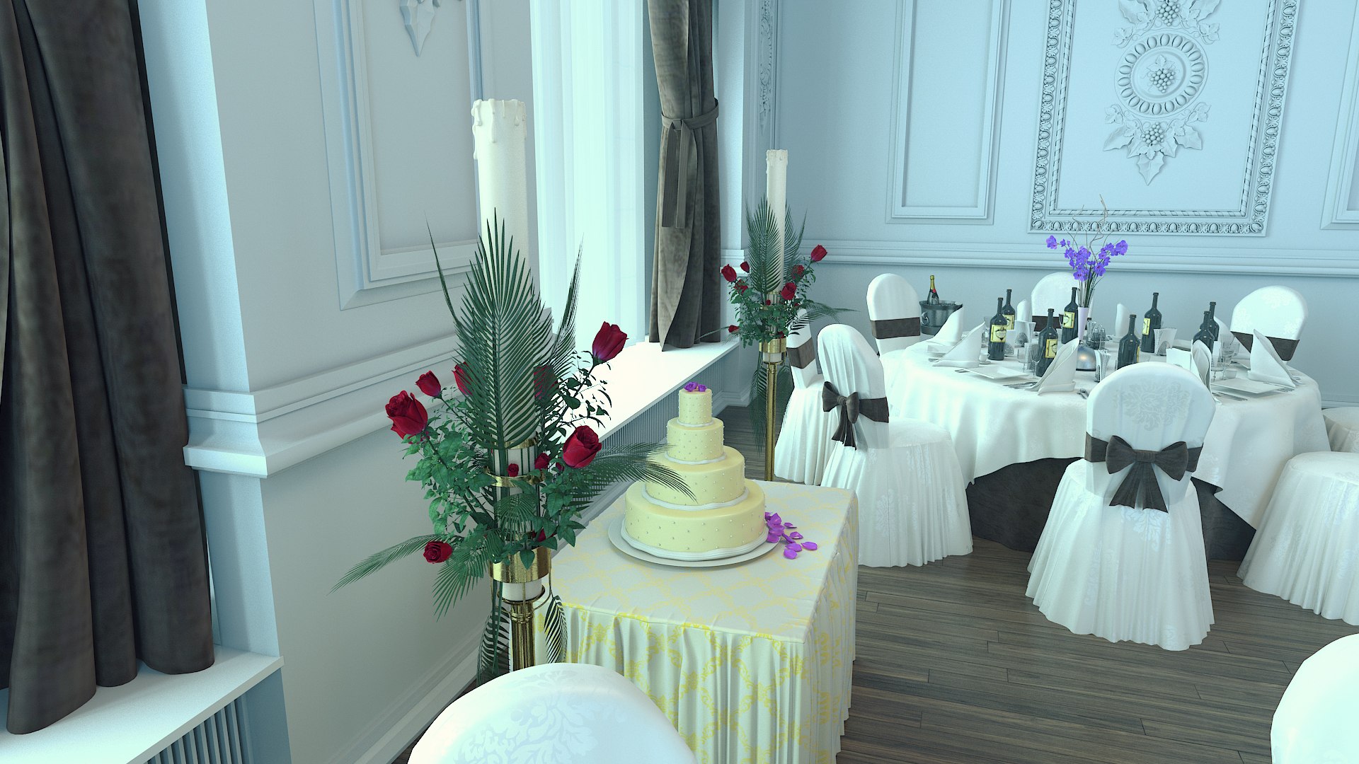 3D Ballroom Interior | 1146762 | TurboSquid