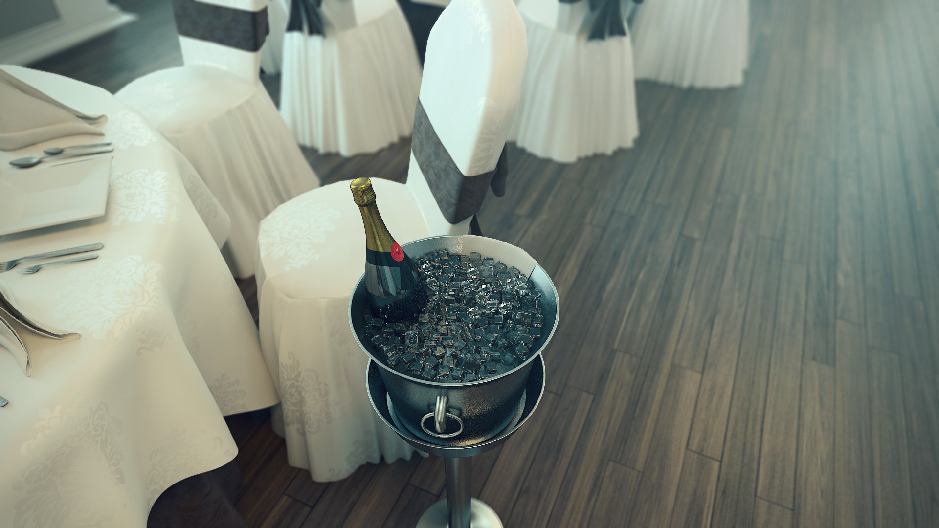 3D Ballroom Interior | 1146762 | TurboSquid