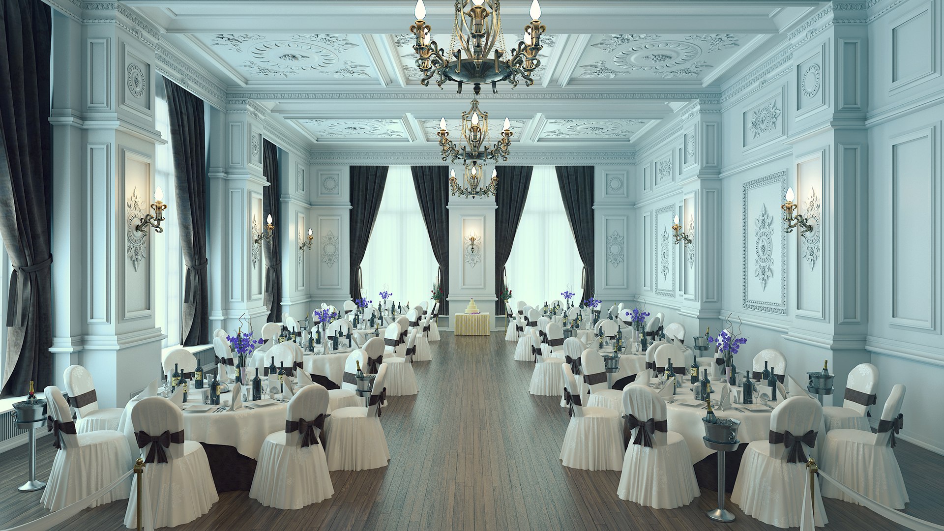 3D Ballroom Interior | 1146762 | TurboSquid