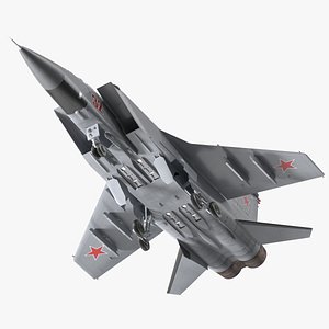 Mikoyan MiG-31 Supersonic Interceptor Aircraft