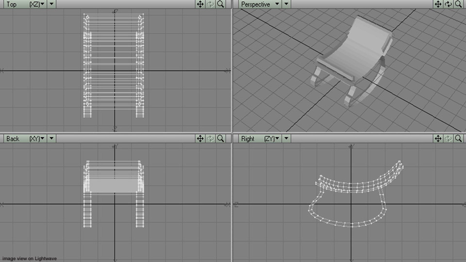 Baby Chair Rocking 3D Model - TurboSquid 1273631