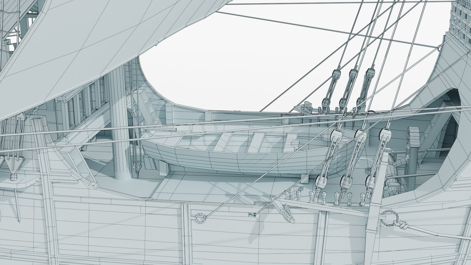 3D Atlantic Carrack Model - TurboSquid 2236448