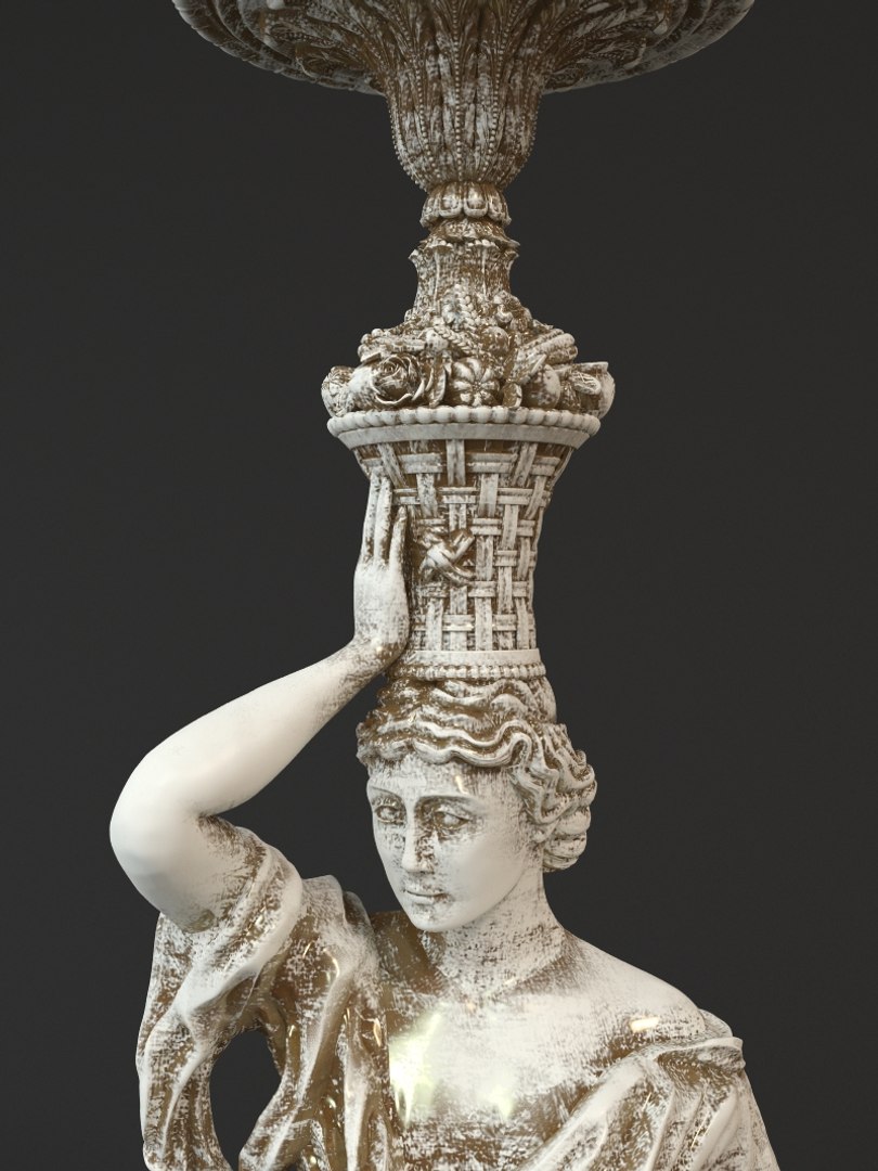 3d statue decoration