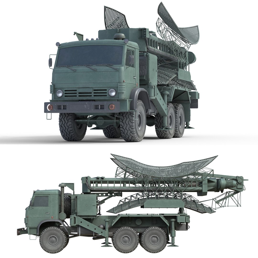 3D Kasta 2E2 Antenna Truck - TurboSquid 2280581