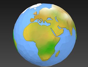 earth 3D model