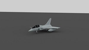 POLYGRUNT - Low Poly Rafale Jet