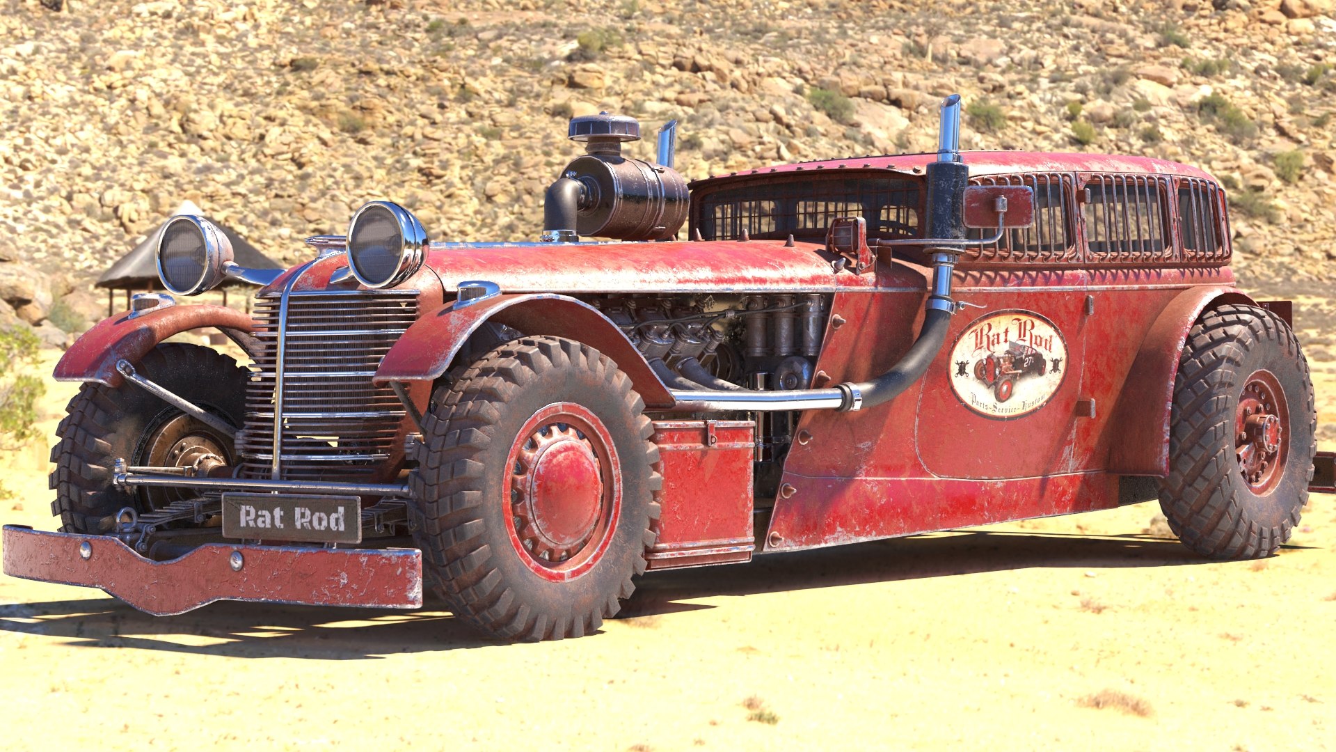 3D Gaz 61 Rat Rod - TurboSquid 2072715