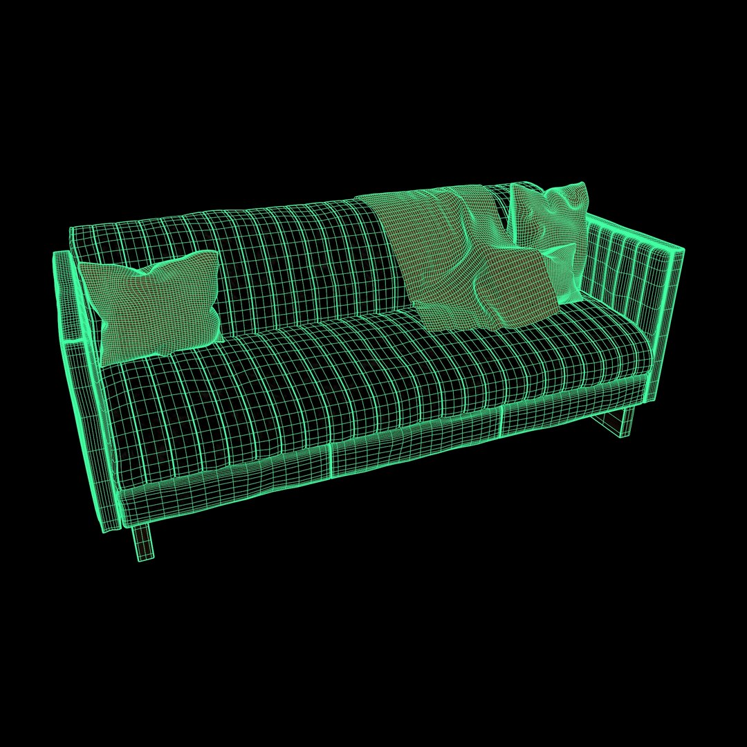 3D Modern Sofa Apartment Interior Pack Model - TurboSquid 2242711