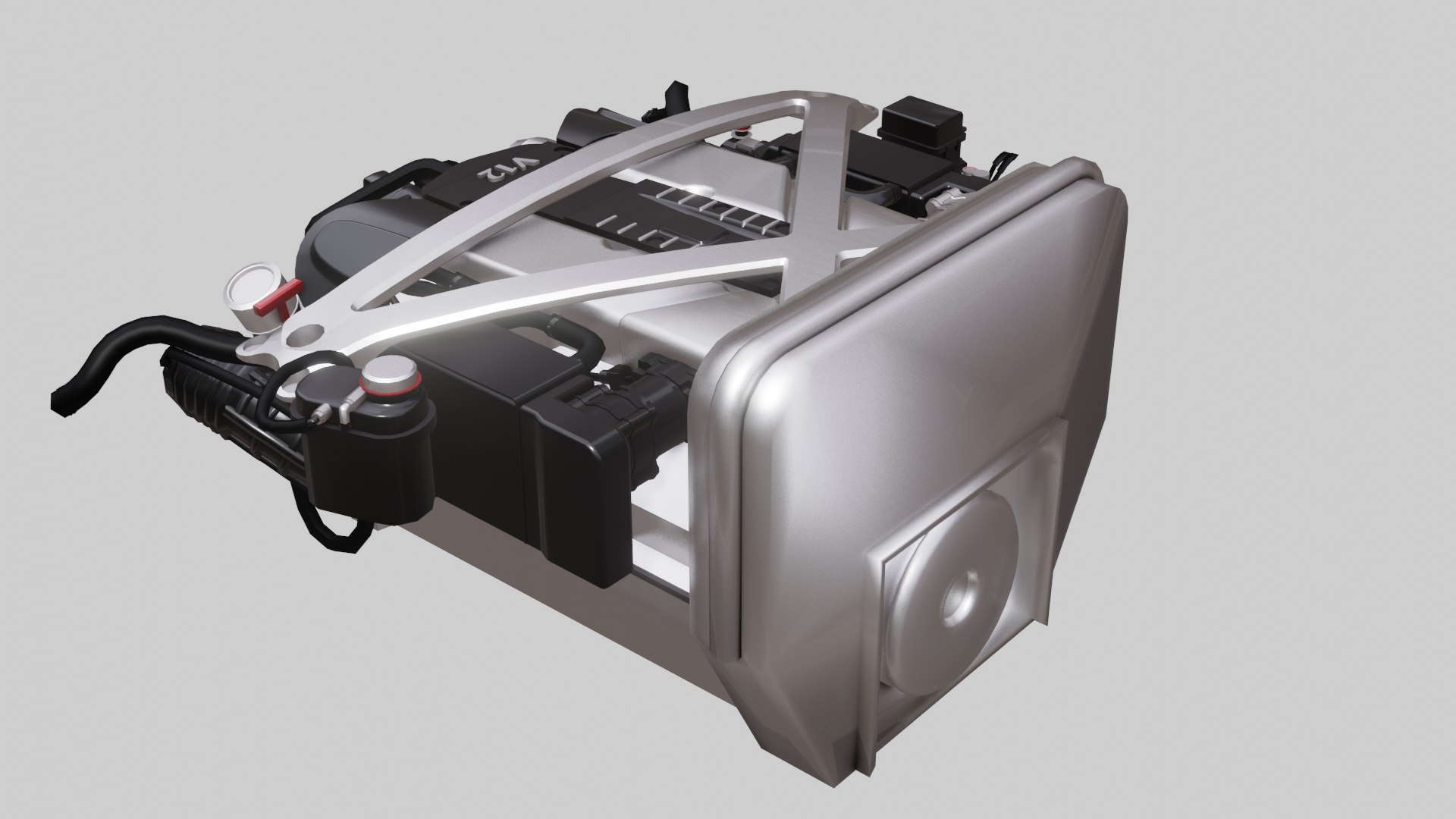 Car Engine 3D Model - TurboSquid 2194006