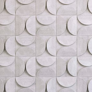 Wall Panel Set 241 3D model