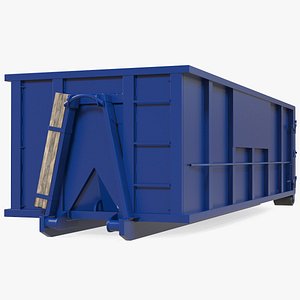 roll dumpster container 30 3D model