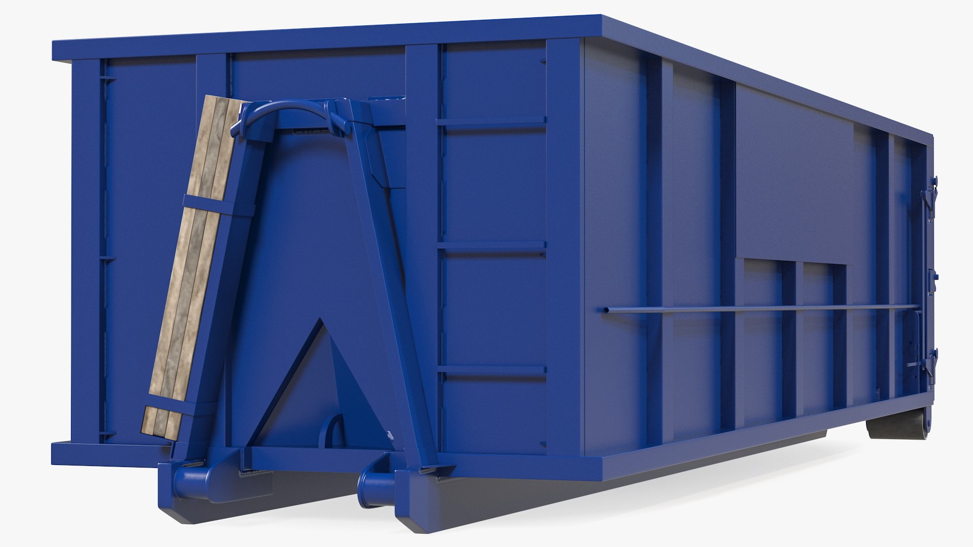 Roll Off Dumpster Container 30 Yard 3D model preview