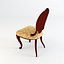 Victorian walnut ladies spoon back chair armchair