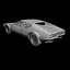 3D De Tomaso Pantera model