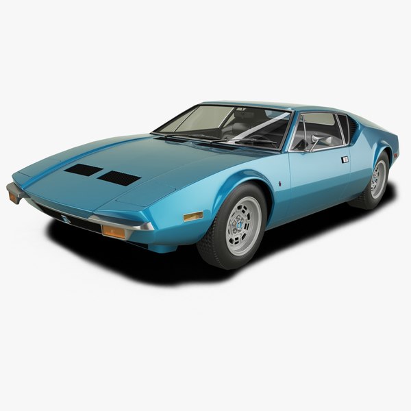 3D De Tomaso Pantera model