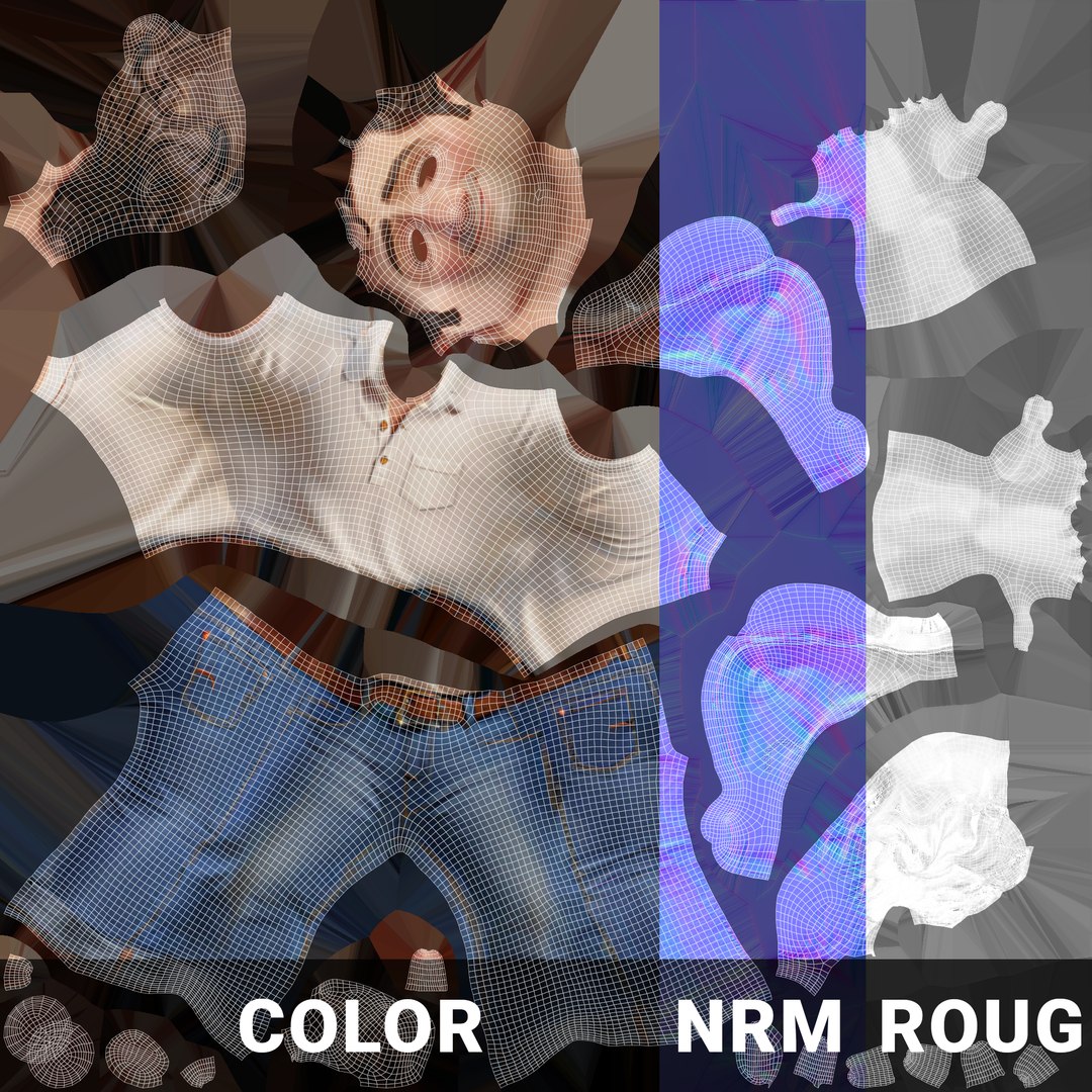 3D Cartoon Character Rigged - TurboSquid 2277950