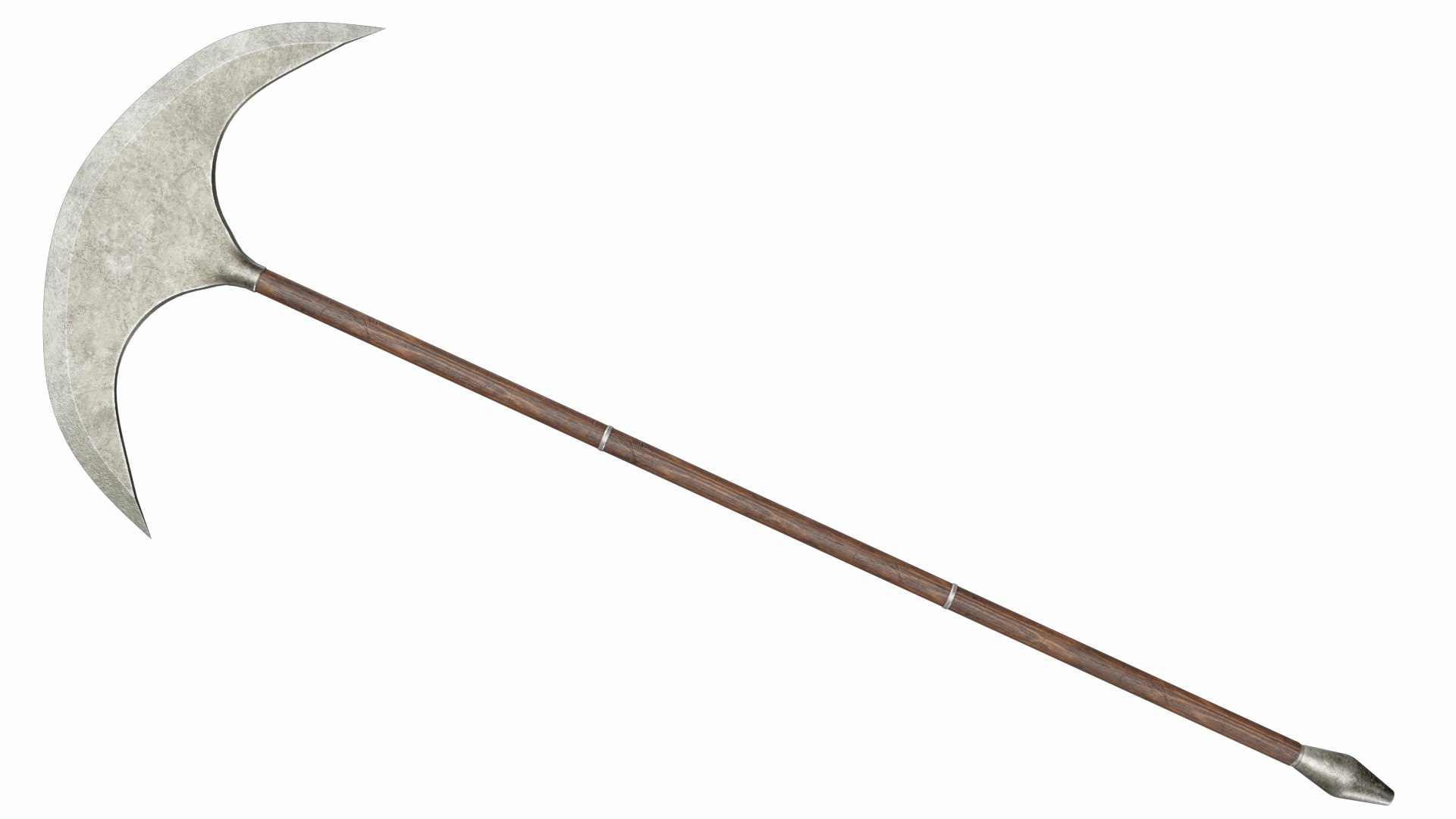 Sharp Axe Spear 3D Model - TurboSquid 2090221