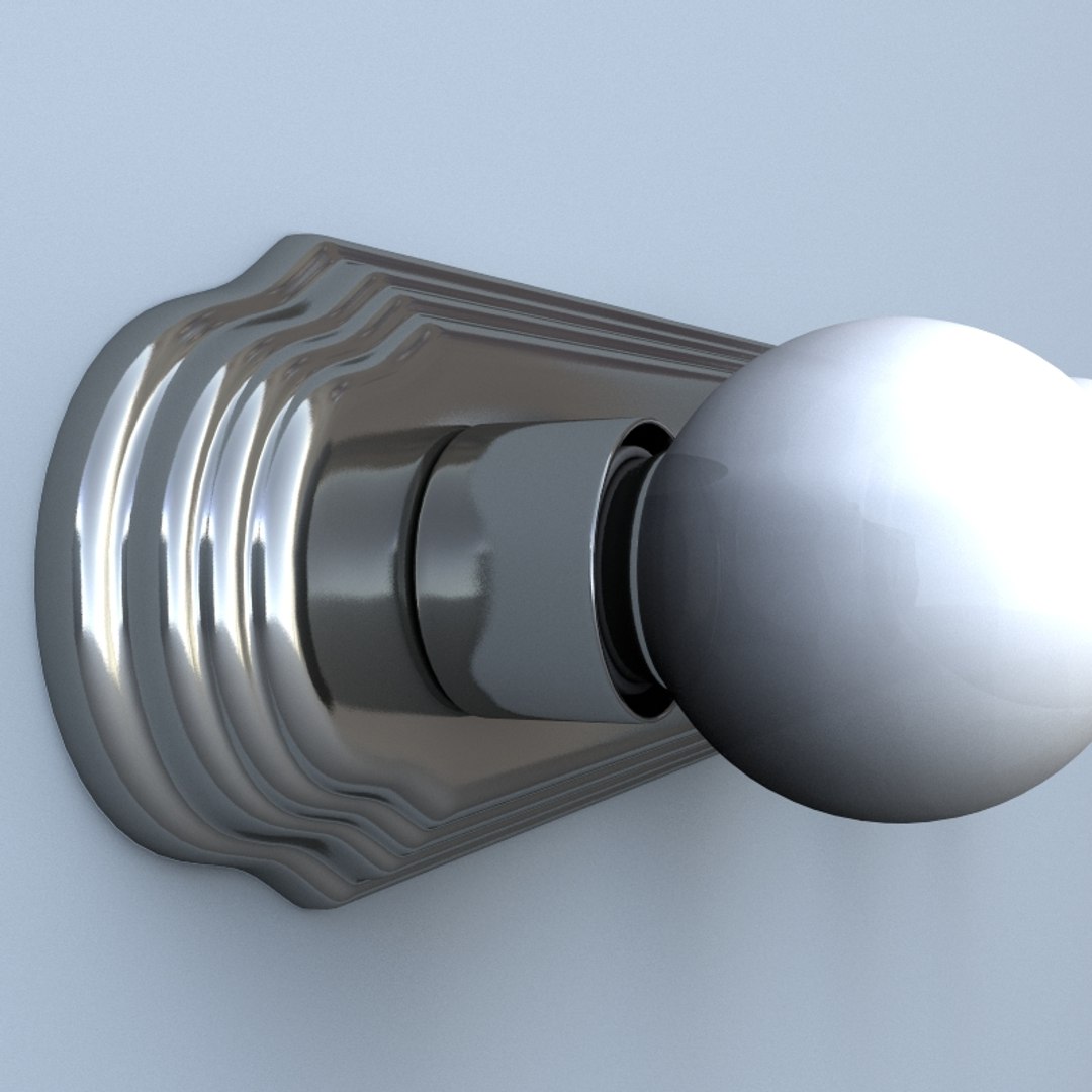 Bathroom Light Fixtures Lamps 3d Model