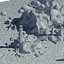 Cartoon island low poly
