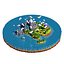 Cartoon island low poly