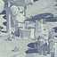 Cartoon island low poly