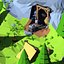 Cartoon island low poly