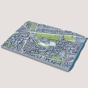 Edinburgh Castle in Edinburg 3D model
