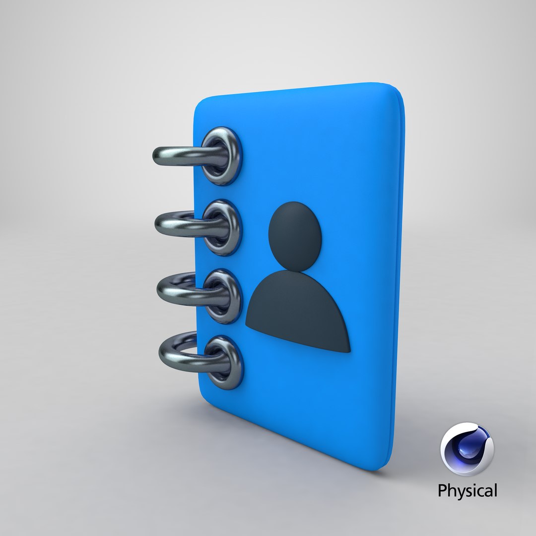Contact Book Cartoon Style model https://p.turbosquid.com/ts-thumb/0R/XFK4UZ/hj/stemcell_cinema_4d_physical_render/png/1692939746/1920x1080/fit_q87/6c67150bde05144b63b9b41e405699f122cc8abc/stemcell_cinema_4d_physical_render.jpg