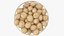 Hazelnuts in Glass Bowl