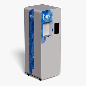 Quench Bevi Freestanding Water Dispenser Off State