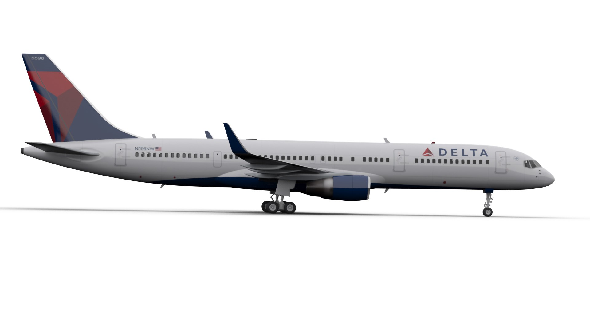 B 757-200 Winglets 3D Model - TurboSquid 1246249