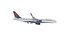 윙렛이있는 B 757-200