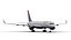 윙렛이있는 B 757-200