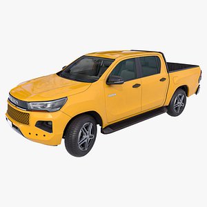 Generic Pickup Truck 04 Brown All PBR Unity UE Textures
