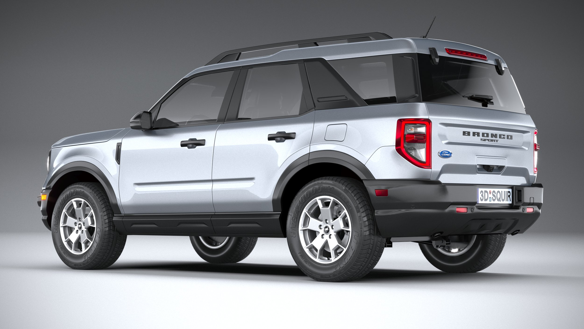 3D bronco sport base model TurboSquid 1677243