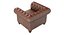 Chesterfield traditional tufted classic sofa armchair chair buttoned leather